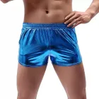 Customized Iridescent Color PU Leather Mens Boxers