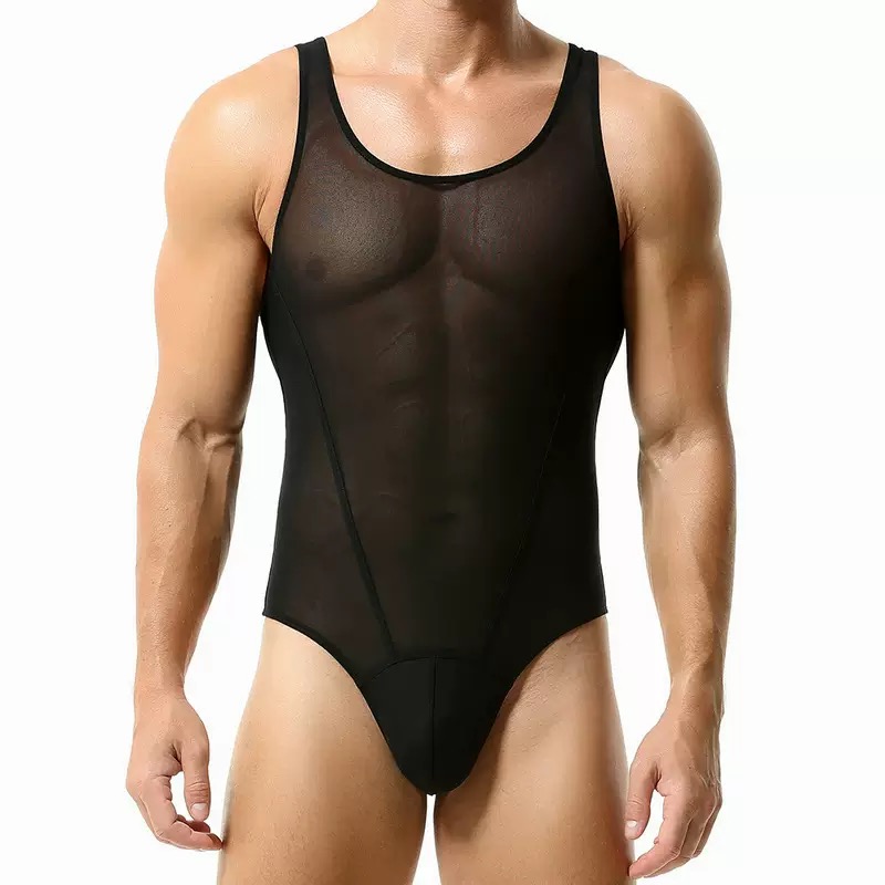 Colored Breathable Sexy Singlet for Men