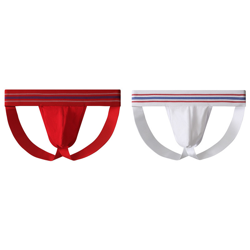 Gay Men&#039;s Jockstrap with Customized Color and Waistband