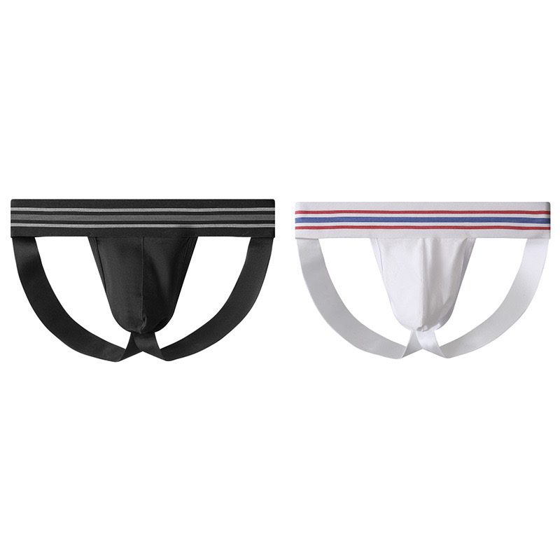 Gay Men's Jockstrap with Customized Color and Waistband