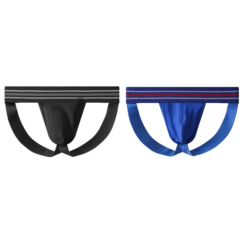 Gay Men's Jockstrap with Customized Color and Waistband