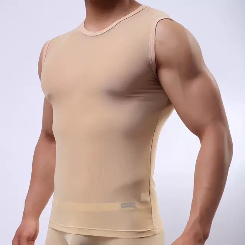 Sexy See-through Men's Tank Top