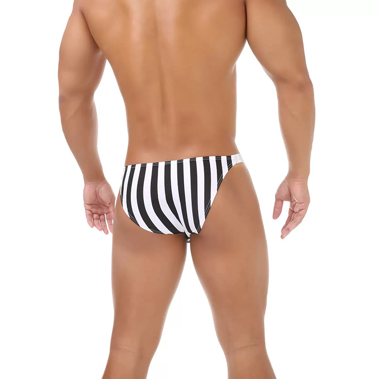 Men's Striated Brief with Custom Color