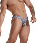 Zebra-tripe Men's Sexy Briefs Underwear