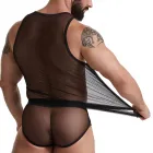 See Through Black Mesh Sex Lingerie Costumes for Men