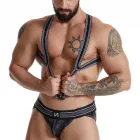 Sexy Body Harness Bondage Lingerie with Jockstrap Underwear