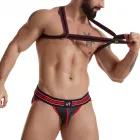 Sexy Body Harness Bondage Lingerie with Jockstrap Underwear