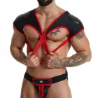 OEM PU Leather G-string Thong Sexy Men's Lingerie Underwear