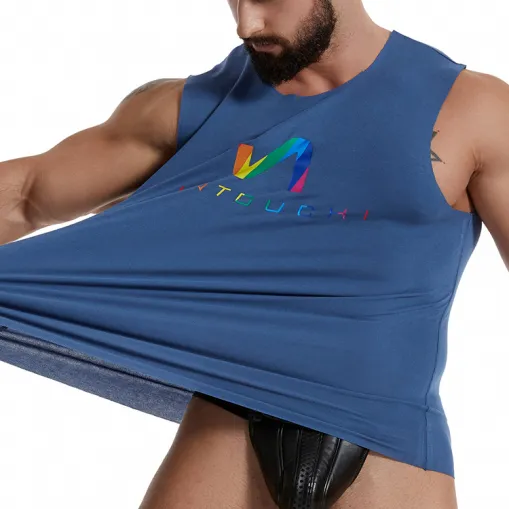 Pride Designed Gay Men's T-shirts With Jockstraps