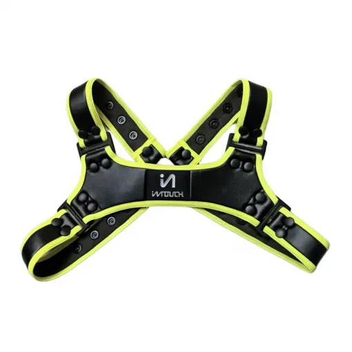 PU Leather Customized Adjustable Chest Harness