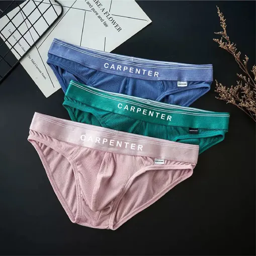 Men's Briefs with Custom Waistband and Logo