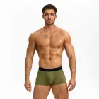 Breathable Men's Boxers with Custom Logo and Color