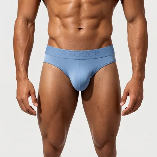 Bamboo Fiber for Moisture Absorption and Wicking Men's Boxer Briefs