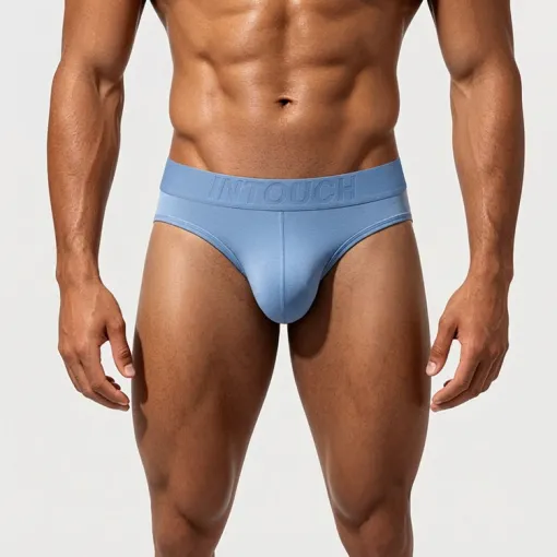 Bamboo Fiber for Moisture Absorption and Wicking Men's Boxer Briefs