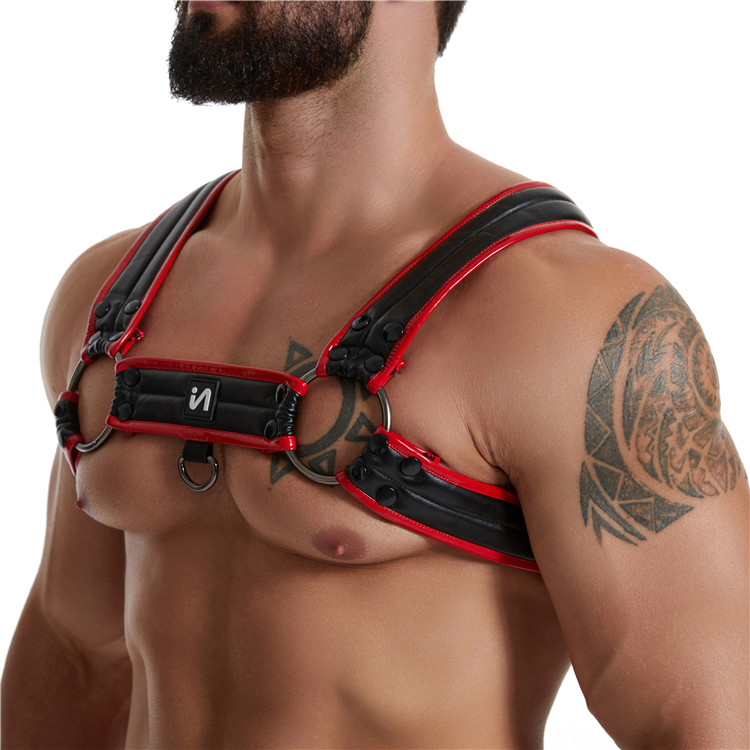 Leather Sexy Harness for Men
