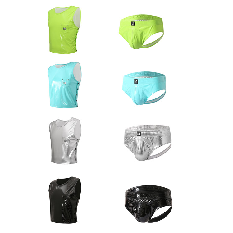 Fluorescence Green Men's Night Club Sexy Costumes