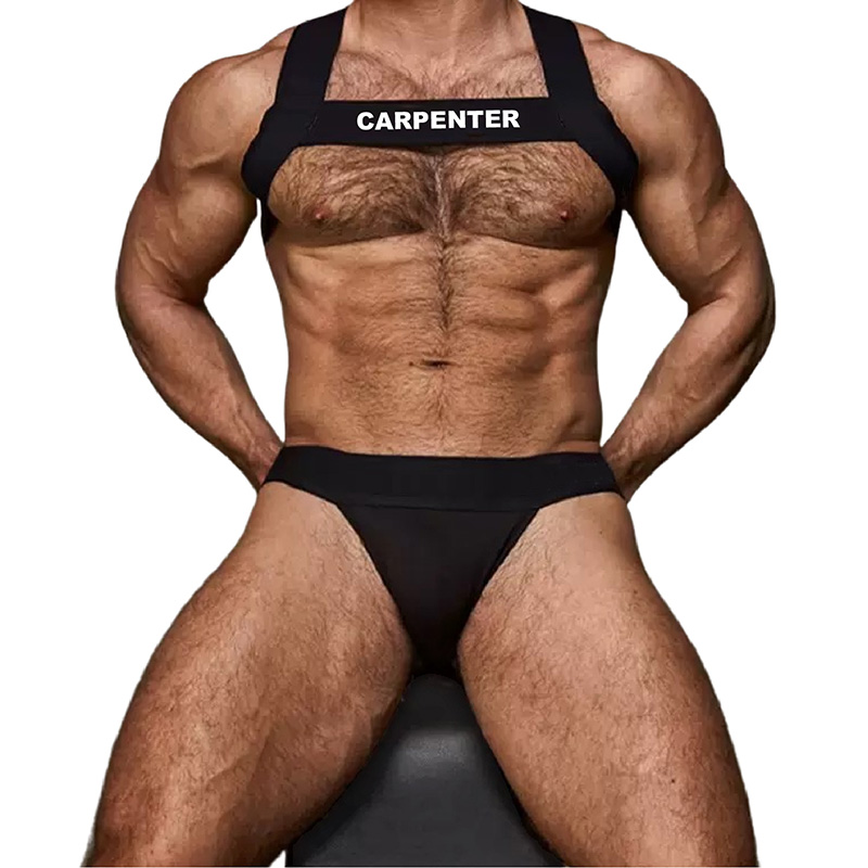 Customized Harness Bondage Lingerie with Boxer Briefs