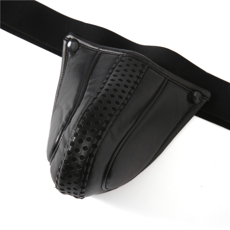 Custom Design OEM Manufacturer PU Leather Lingerie Jockstraps Sexy Thongs for Gay Men