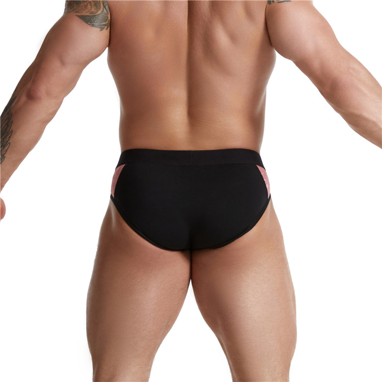 OEM Black Lace Sexy Gay Mens Briefs