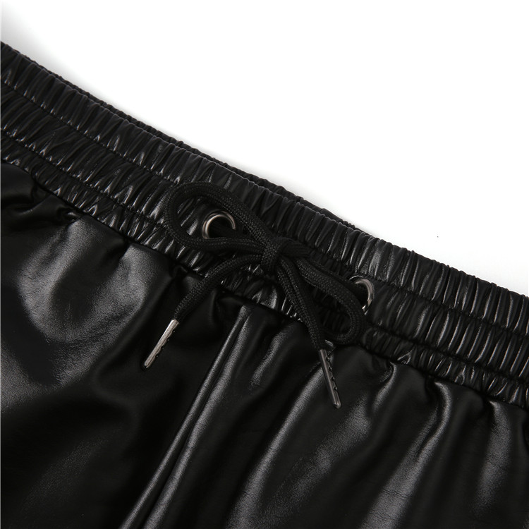 Men's PU Black Boxers