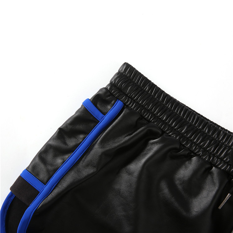 Men's PU Black Boxers
